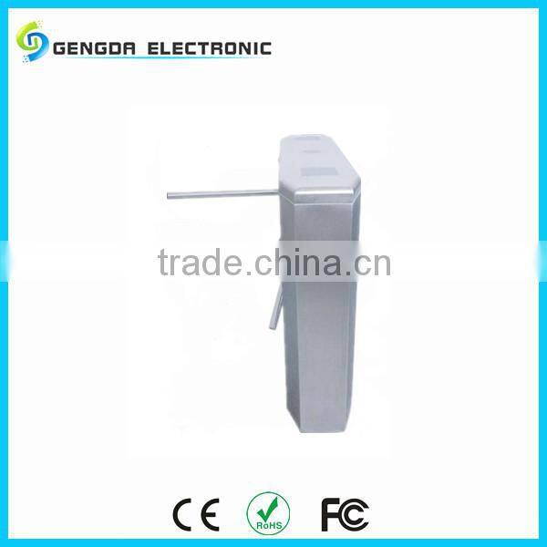304 stainless steel high quality swipe card crowd management bridge type tripod barrier