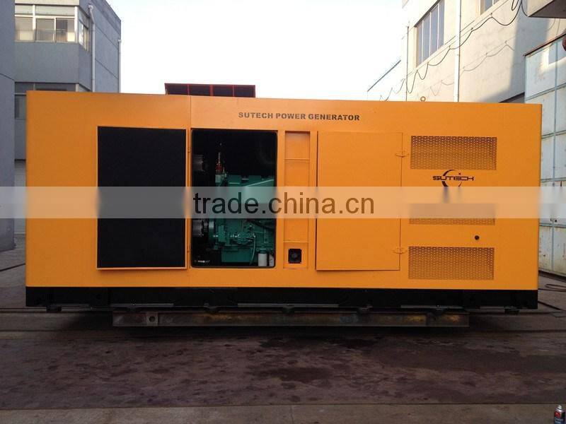 100% new 1000Kva silent diesel generator sets 60HZ, powered by Cummins KTA38-G4 engine