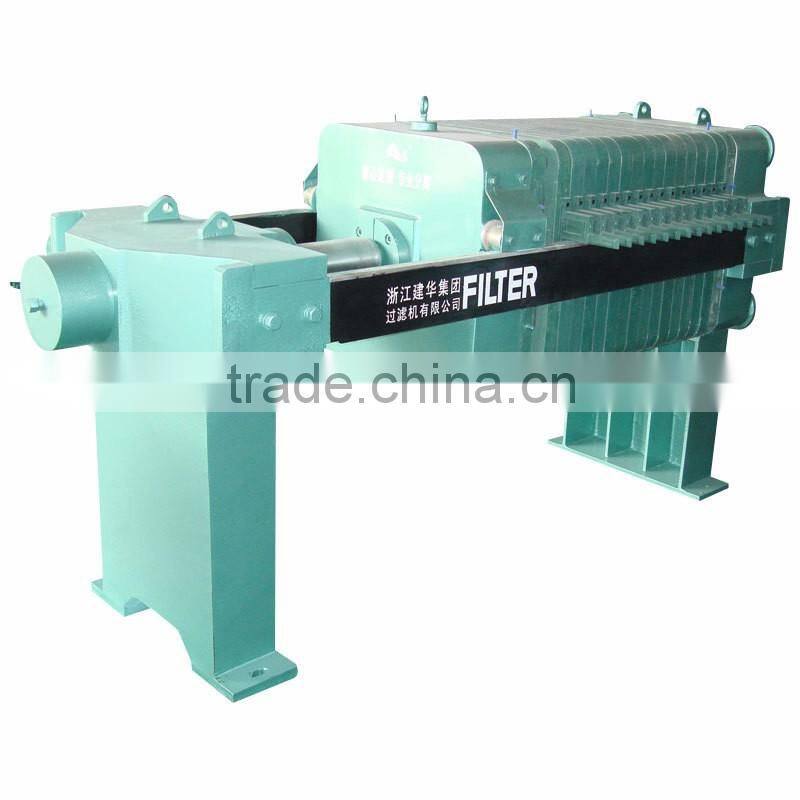 Program Controlled Automatic High Pressure Steel Plate Filter Press For Urban Sewage Teatment