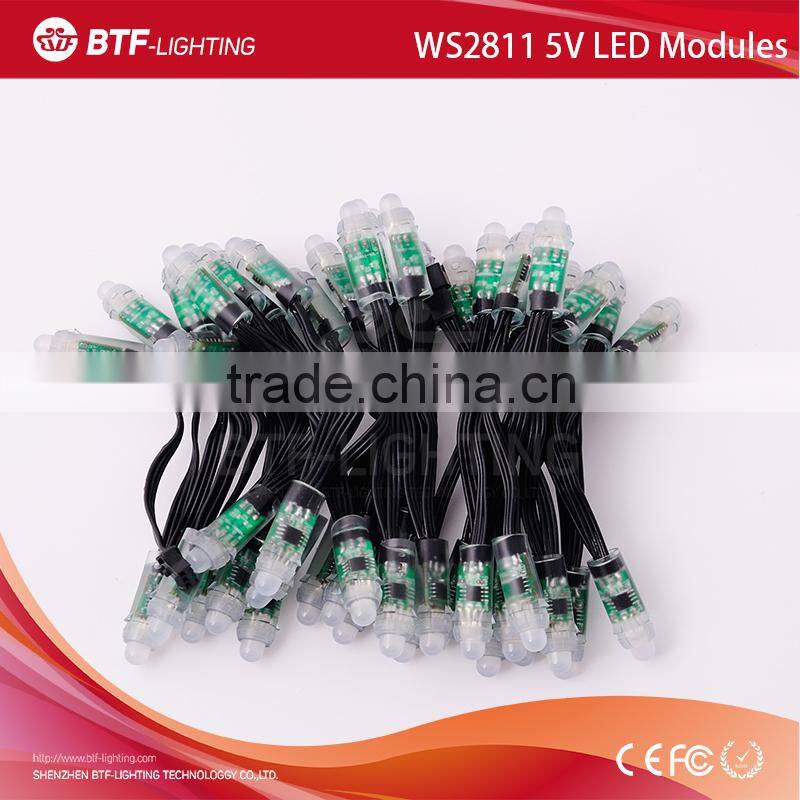 WS2811 pixel led module 5V IP68 waterproof White Wire