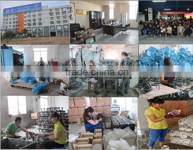 Hanging vintage industrial lamp