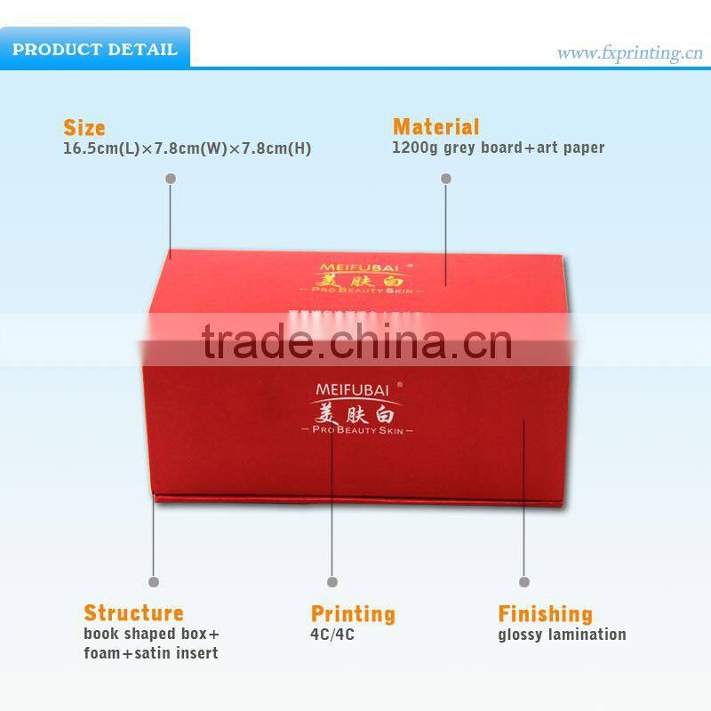Luxury Wholesale Cute Gift Packing Box Book Shape Storage Box