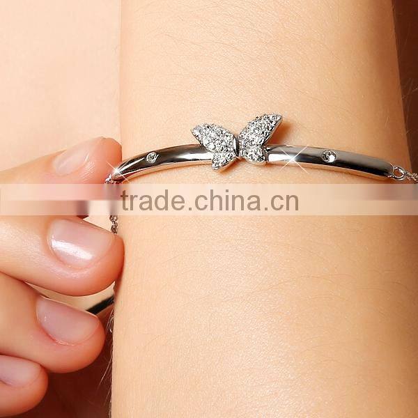 Silver bracelet best gift for girl friend new products 2015
