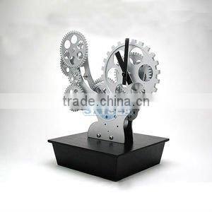 Cool Table Gear Clock, fashion desktop clock