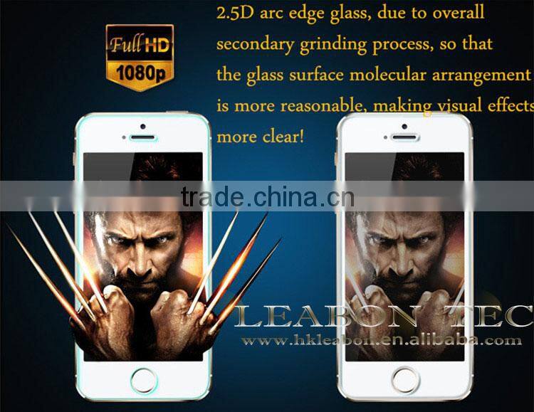 NEW 9H hardness Tempered Glass Screen Protector for iPhone 5/5S