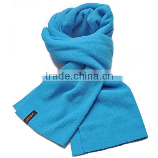 Popular design wholesale polar fleece neck scarf fabric polar fleece scarf fabric