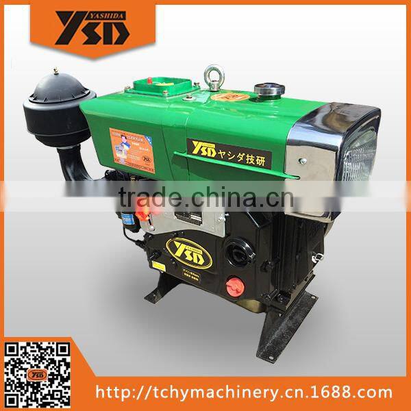 YASHIDA K24 24HP Eco Diesel Engine Energy Saving Single Cylinder Water Cooled Hand Cranking Starting