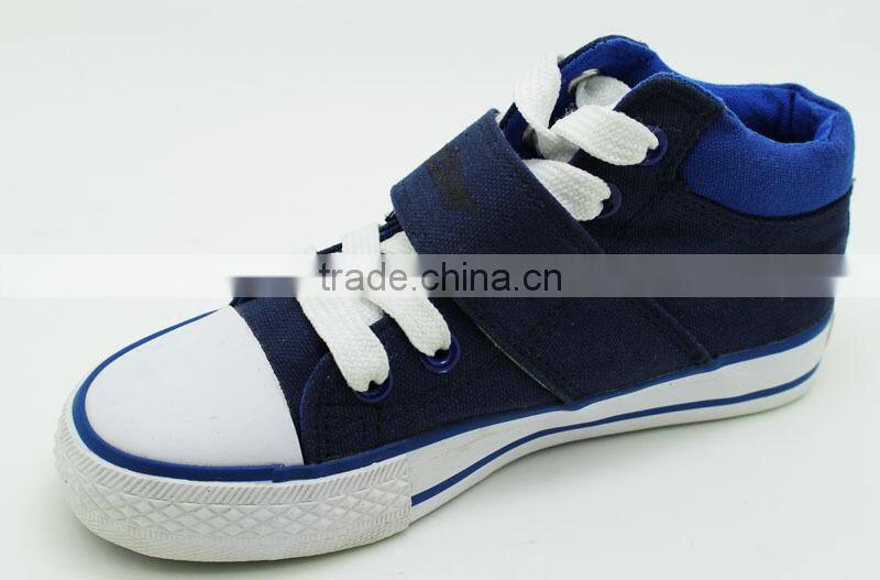 CHINA CASUAL FASHION VELCRO CANVAS SAFETY KID SHOE 2015