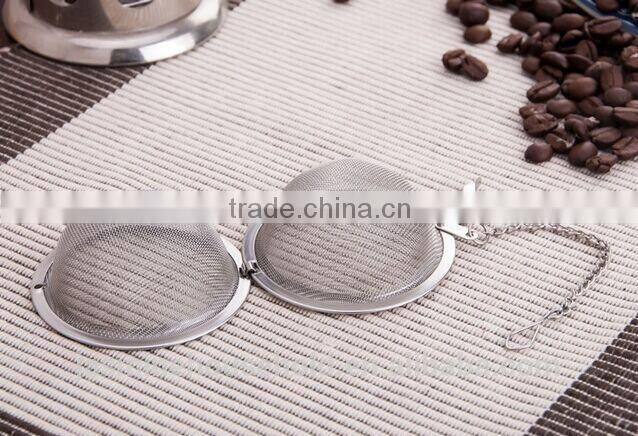 2015 Creative High Quality Stainless Steel Mesh Tea Ball