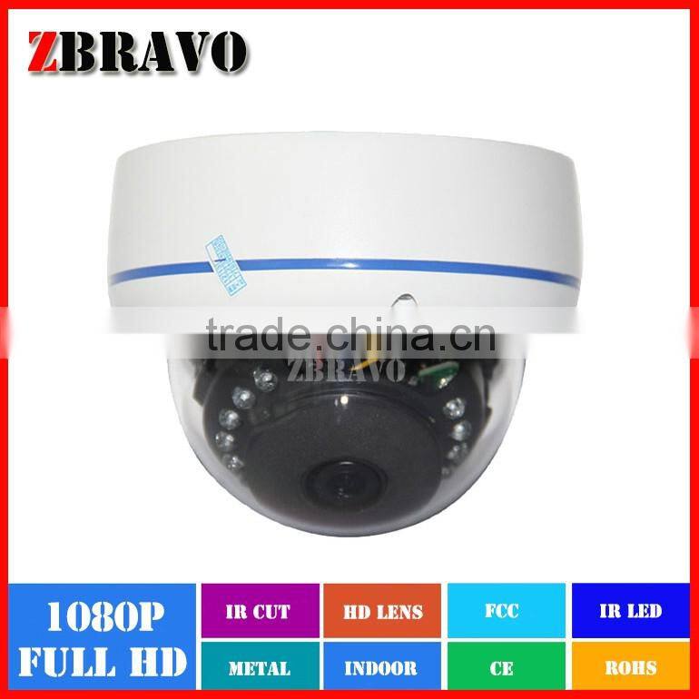 IR Indoor Sony CMOS HD TVI camera 1080P Mini Camera 2Megapixel Vandal proof HDTVI Cam 15pcs Leds