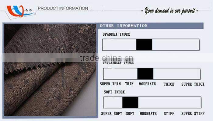 cheap China hot yarn dye cotton jacquard spandex fabric