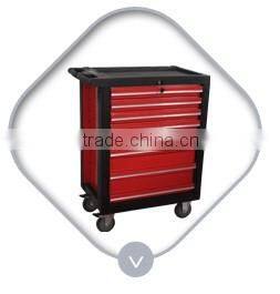 steel tool cabinet car repair tool trolley with drawers