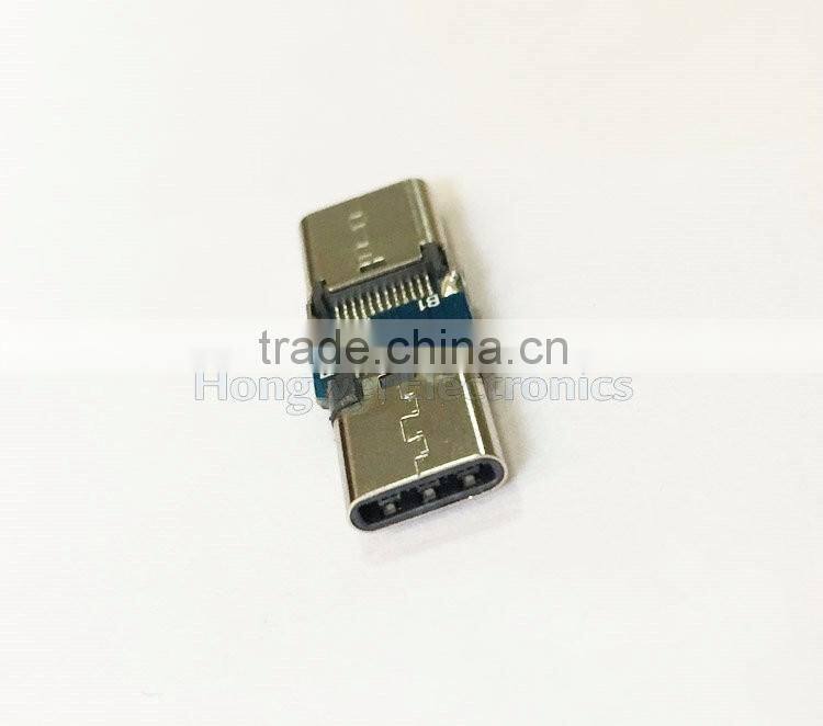 Type C to Type C USB 3.1 adapter circuit board male to female extension