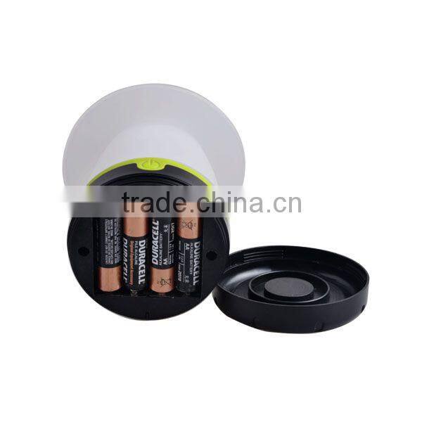 Hot sell 7 LED Lantern camping lantern with hook powered 4*AA battery