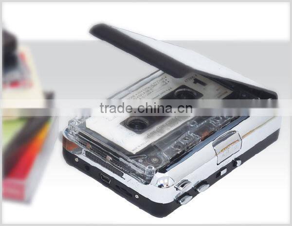 cassette converter used as walkman,play&record