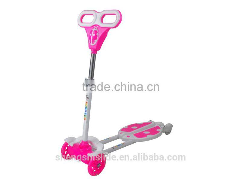 2015 hot sell mini swing scooter,four wheels frog kick scooter