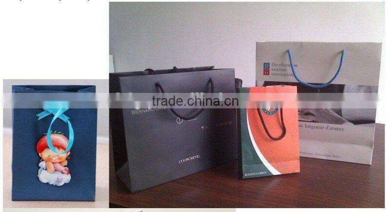 Customized Fancy and Beauty Paper Bag for Gift Packaging Without Handle Paper Gift Bags for Gift