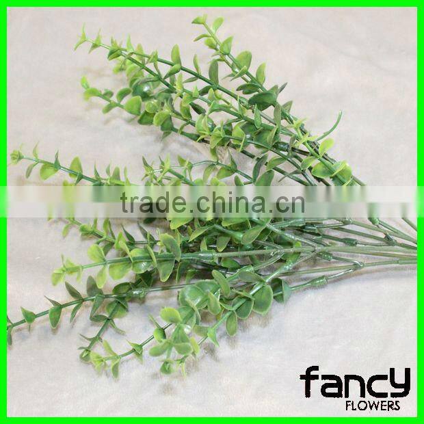 7 heads cheap plastic decorative artificial grass plants