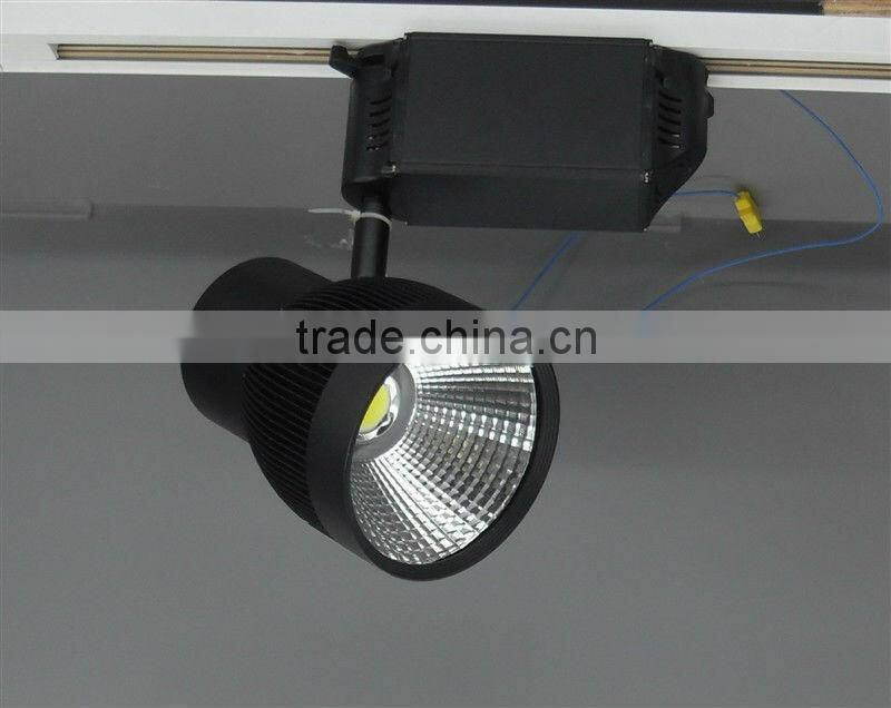 hot sale!! COB led track light,gallery led track lighting,commercial led track light