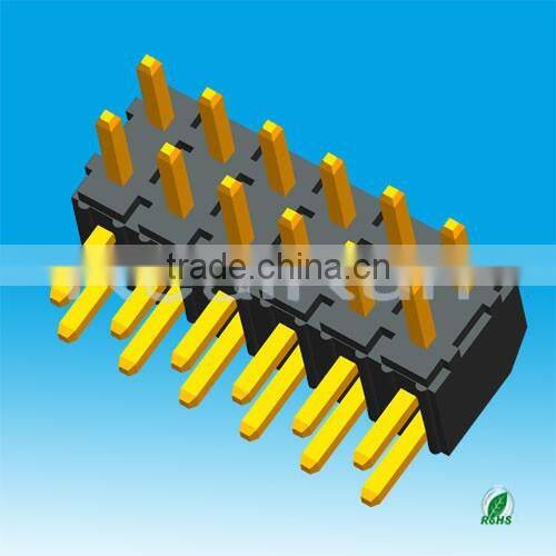2.0mm Dual Row Right Angle Type Pin Header connector