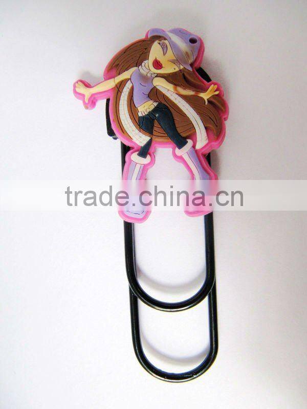 Promotional 3D Soft PVC Book Mark