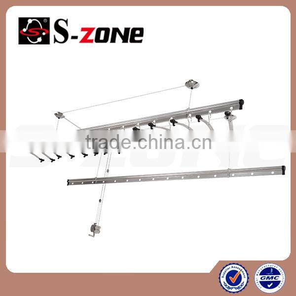 Metal Pretty garment lifting clothes drying rack with apple shape