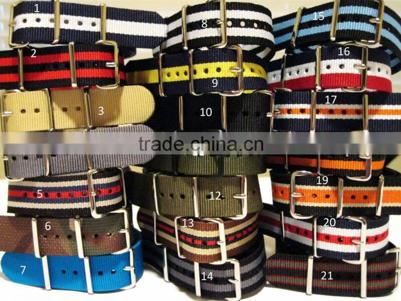 Hot selling fashion nato watch strap