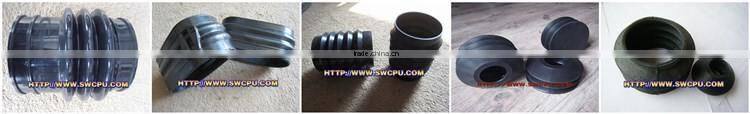 Custom made silicone rubber bellows