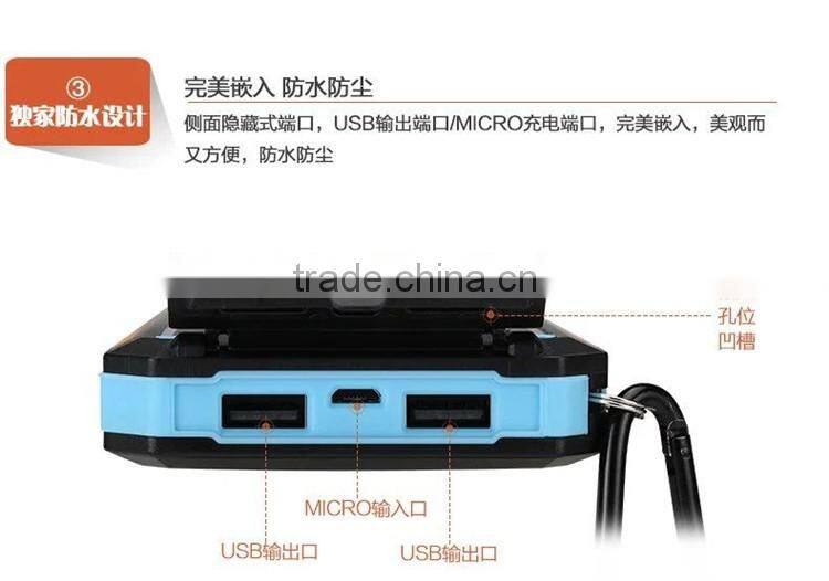 Best sale in USA solar power bank 30000mah