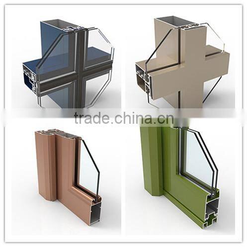 Window profile extruded aluminium profiles ---WX002