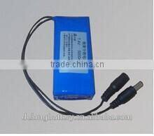 12V dc lithium ion cylinder battery pack router 6.8A/10A/20A/30Ah for LED strip/panel&Camera/IP Camera