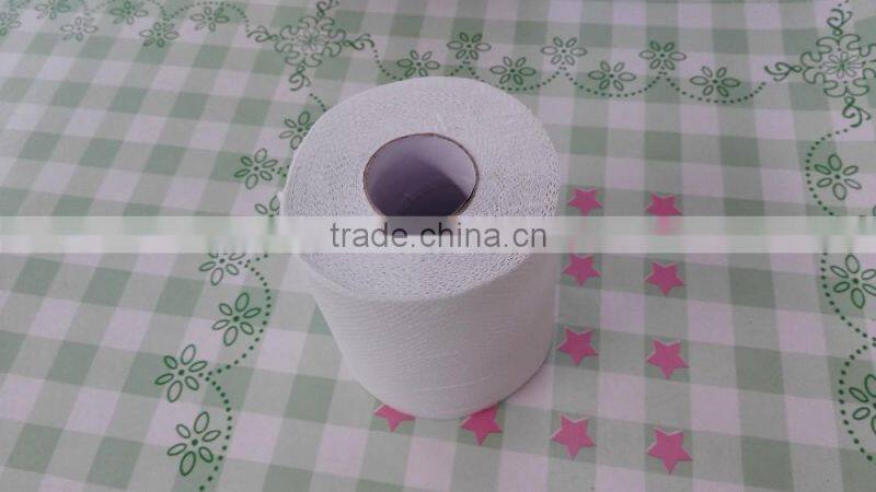 Mini printed toilet tissue paper roll