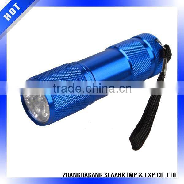 Aluminium led flashlight light