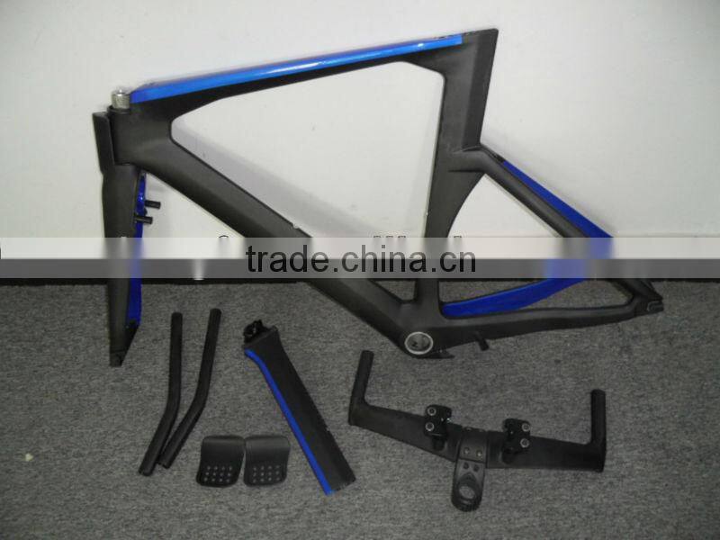 2013 new full carbon racing TT bicycle frame T700 Toray carbon time trial bike
