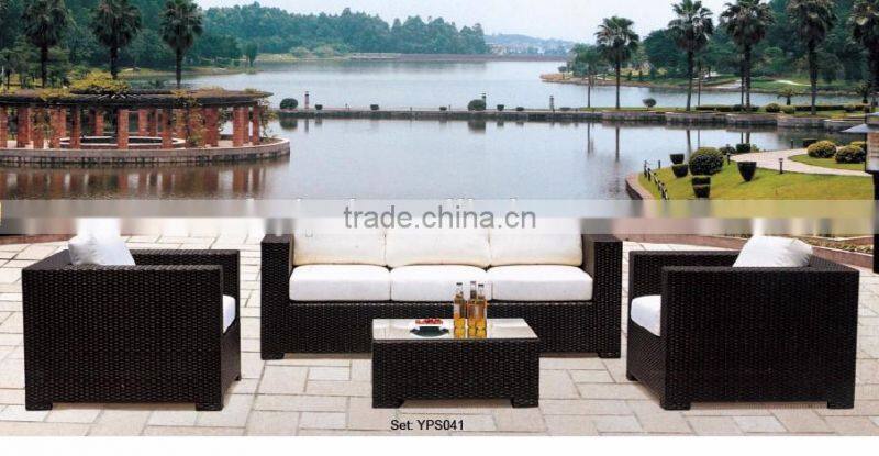 00 indoor living room furniture simple style comfortable leisure rattan sofa set YPS038
