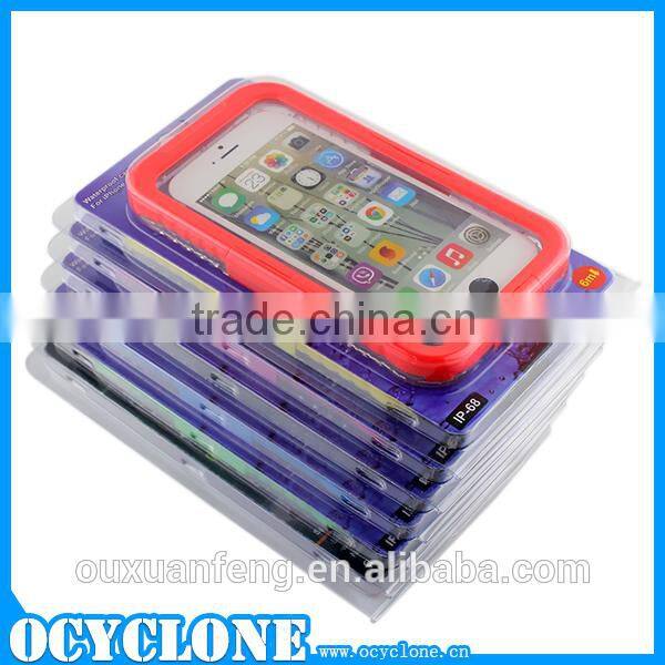 2015 new waterproof case mobile phone waterproof bag for iphone 6