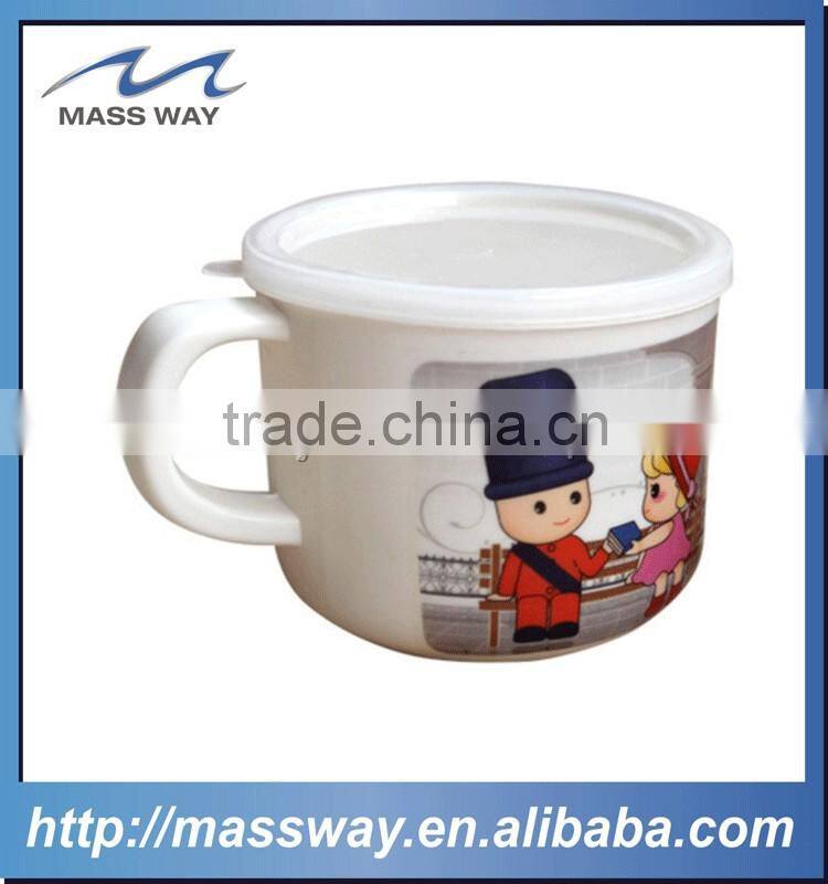 bulk funny cartoon Kids Melamine Milk coffee mug