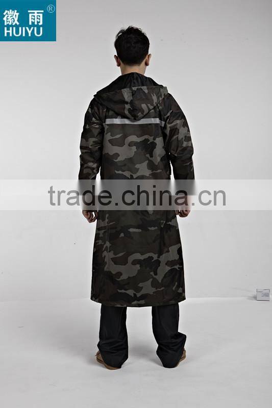 100% polyester or oxford cycling rain gear rainwear rain coat poncho military outdoor workplace bicycle motorcycle poncho