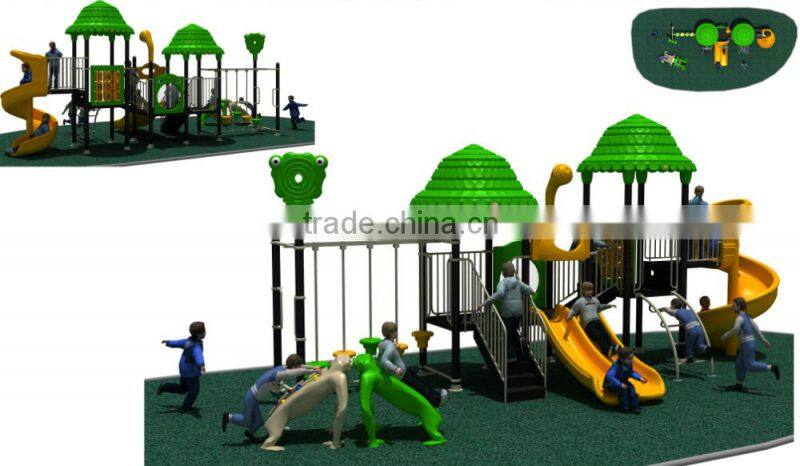 Outdoor Kids Playground Slide Set