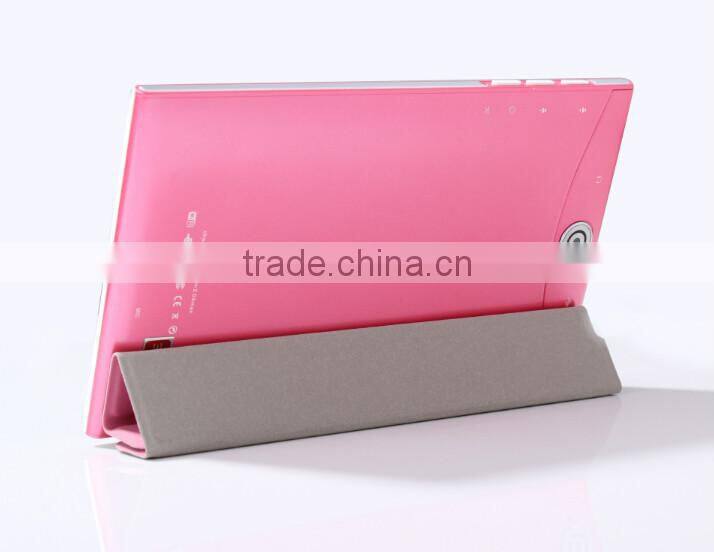 cheapest 7inch mtk8312 tablet pc with dual sim slots 3g phone calling function tablet pc with leather case cover