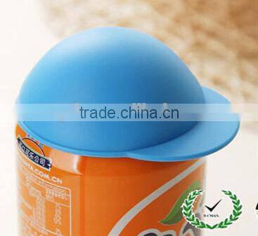 Fashion Candy colorful Hat Silicone Bottle Lid