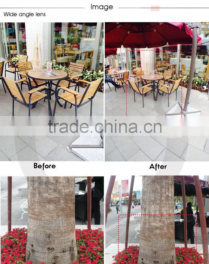 2014 newest Universal mobile phone clip-on lens macro+0.65x wide angle lens for gift accept OEM Shenzhen factory