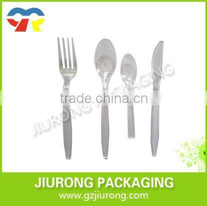 disposable cutlery plastic fork and spoon food grade plastic cutlery
