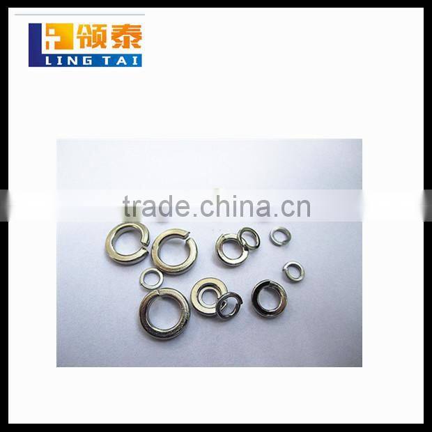 stainless steel spring lock washers Special order and size accepted