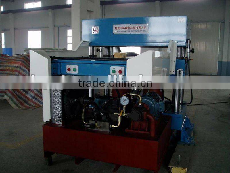 250T Downward Hydraulic Four-column Plane Cutting Machine