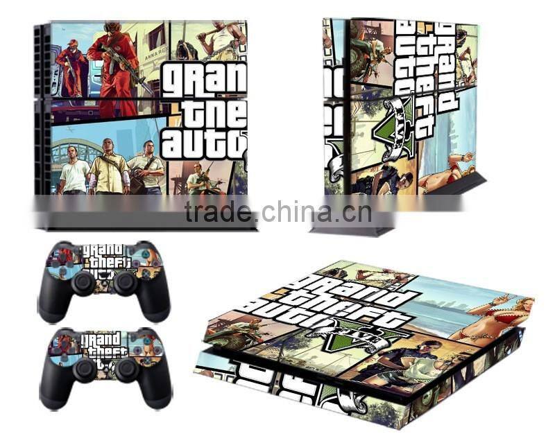 Wholesale Top Quality Vinyl Skin Sticker For PS4 System Playstation 4 Console Decal Girls Sex Picture