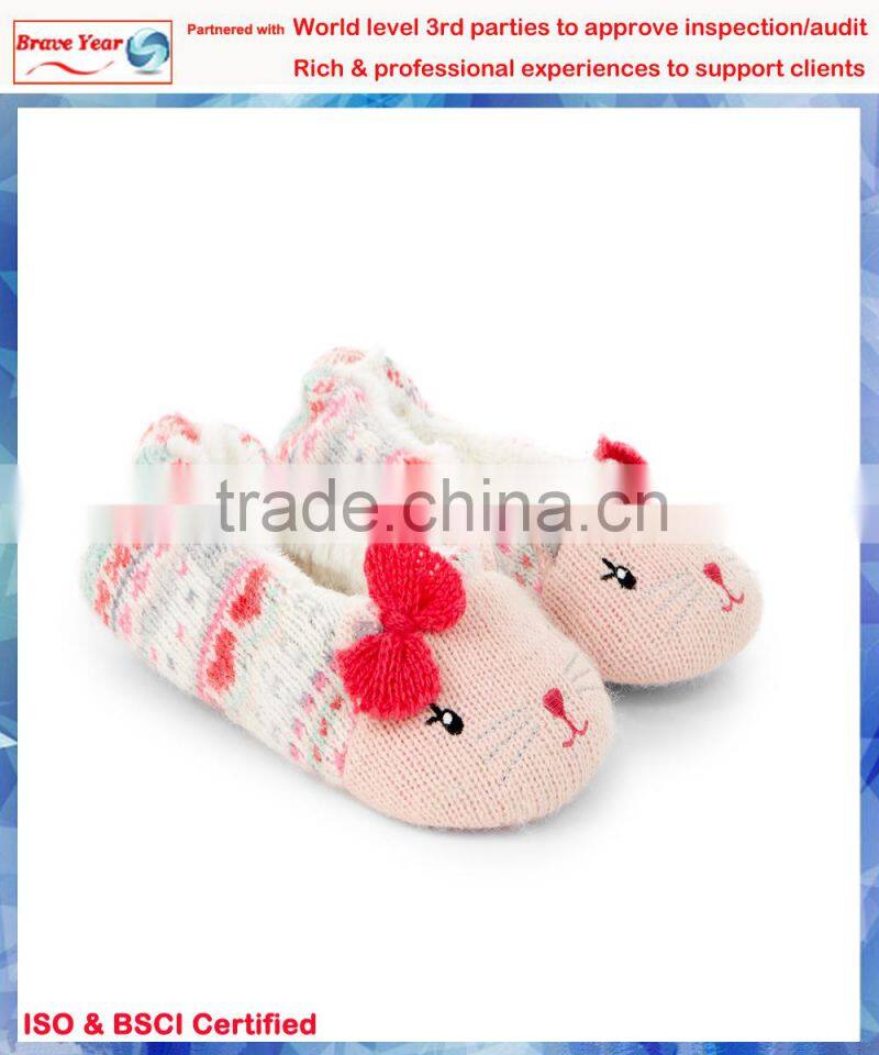 Cat fairisle ballerina cat boots,funny slippers,shoes woman boots