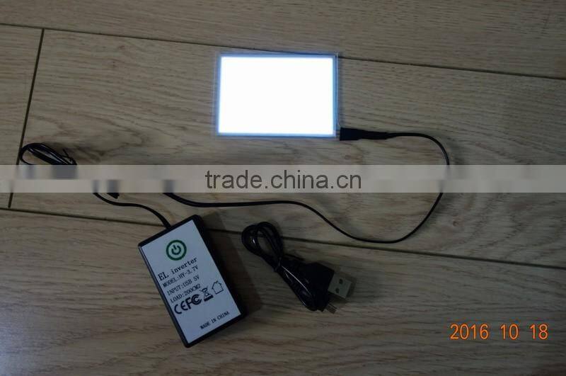 Explosion news!!!Develop production newly DC5V USB charge battery EL inverter