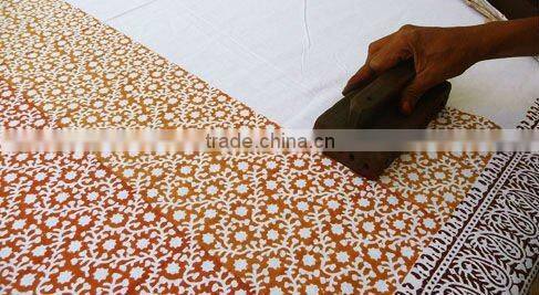 Cotton hand block print scarves