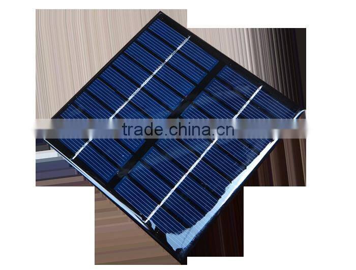 OEM 2.0W 9V Small size pet laminated mini solar panel